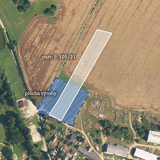 Prodej komerčního pozemku 19 259 m² Mysletice