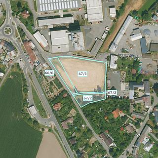 Prodej stavební parcely 2 918 m² Litovel