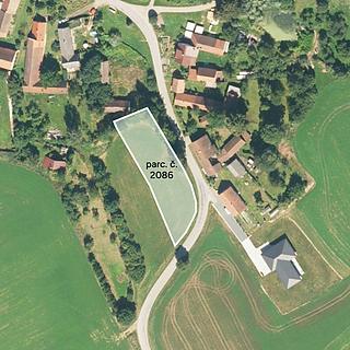 Prodej stavební parcely 420 m² Křešín