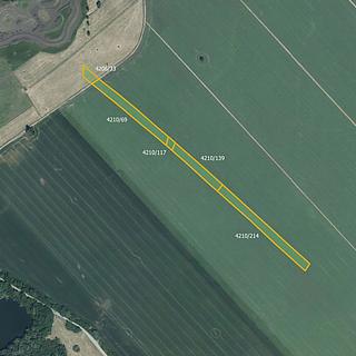 Prodej zemědělské půdy 29 367 m² Moravská Nová Ves