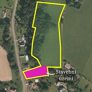 Prodej stavební parcely 6 121 m² Velké Kunětice