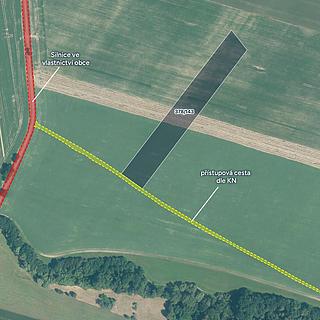 Prodej zemědělské půdy 14 444 m² Zámrsky