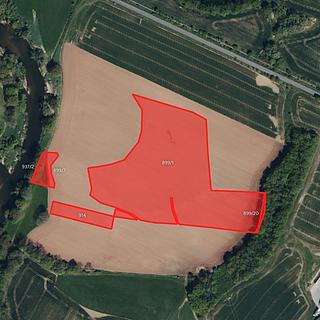 Prodej zemědělské půdy 12532 m&sup2; Dříteč