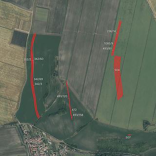 Prodej zemědělské půdy 56 857 m² Žabovřesky nad Ohří
