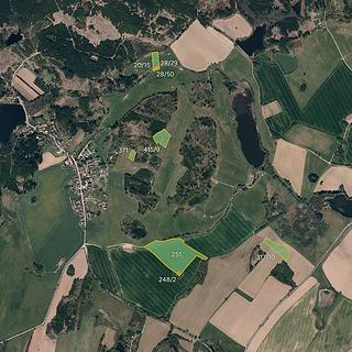 Prodej zemědělské půdy 64 320 m² Řídelov