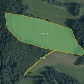 Prodej louky 36 918 m² Ruda nad Moravou Hostice