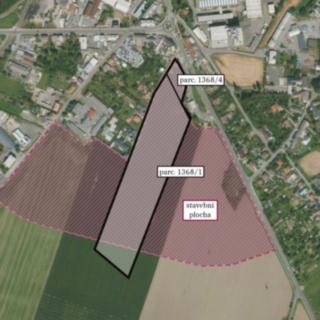 Prodej stavební parcely 12350 m² Litovel