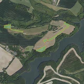 Prodej zemědělské půdy 65641 m&sup2; Chlístovice