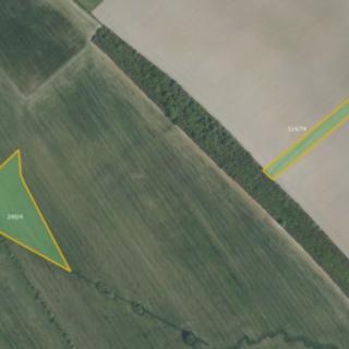 Prodej zemědělské půdy 13 846 m² Vrdy Zbyslav