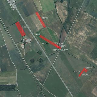 Prodej zemědělské půdy 62 435 m² Břeclav