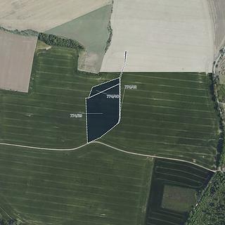 Prodej zemědělské půdy 18292 m&sup2; Křížkový Újezdec