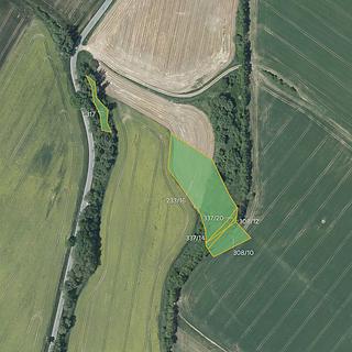 Prodej zemědělské půdy 6417 m² Třebíč