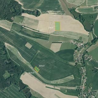 Prodej zemědělské půdy 15352 m² Okrouhlá Radouň