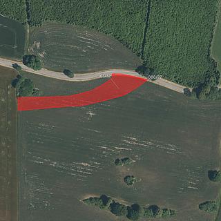 Prodej zemědělské půdy 3883 m&sup2; Cerhonice