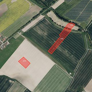 Prodej zemědělské půdy 25 654 m² Úhřetická Lhota