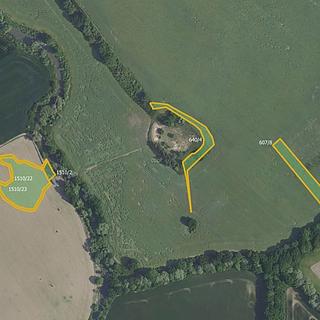 Prodej zemědělské půdy 20462 m&sup2; Horušice