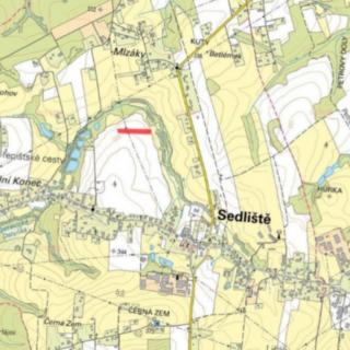 Prodej zemědělské půdy 3 846 m² Sedliště