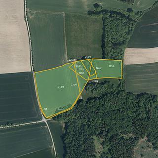 Prodej zemědělské půdy 15 398 m² Očelice