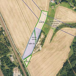 Prodej komerčního pozemku 10 974 m² Rybník