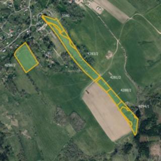 Prodej louky 56 275 m² Staré Křečany