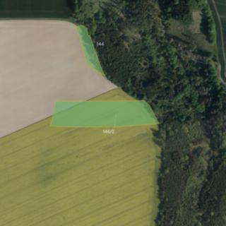 Prodej zemědělské půdy 9 827 m² Řepníky Pěšice