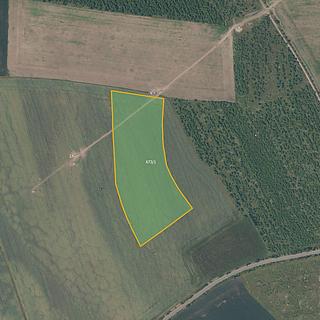 Prodej zemědělské půdy 45245 m&sup2; Olovnice