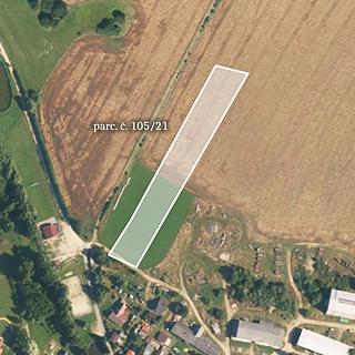 Prodej komerčního pozemku 5 483 m² Mysletice