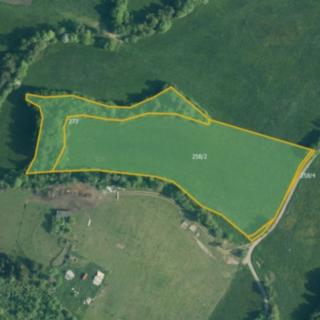 Prodej zemědělské půdy 25 164 m² Bušanovice Horní Nakvasovice