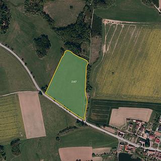 Prodej zemědělské půdy 34 201 m² Olšany