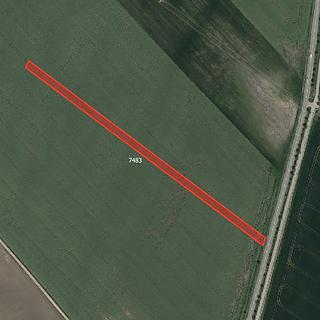 Prodej zemědělské půdy 5325 m&sup2; Hroznová Lhota