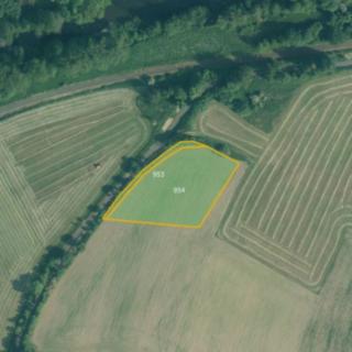Prodej zemědělské půdy 3777 m² Žichovice