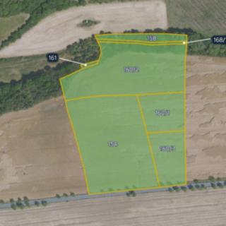 Prodej zemědělské půdy 20697 m² Husinec