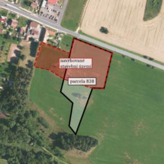 Prodej stavební parcely 6 505 m² Malý Bor