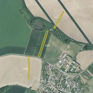 Prodej zemědělské půdy 37 733 m² Počenice-Tetětice Tetětice