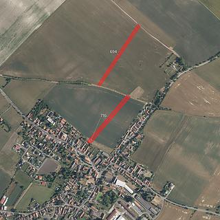Prodej zemědělské půdy 19238 m&sup2; Kostelní Hlavno