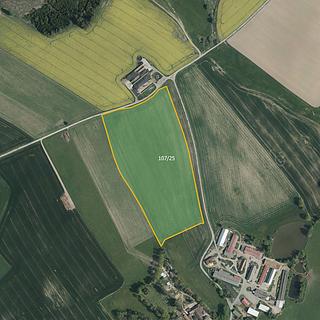 Prodej zemědělské půdy 72 343 m² Žirovnice Litkovice