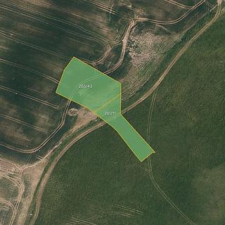 Prodej zemědělské půdy 3 040 m² Černotín Hluzov