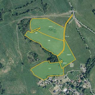 Prodej louky 81276 m&sup2; Šemnice