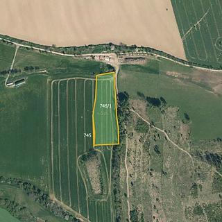 Prodej zemědělské půdy 12 602 m² Načeradec Daměnice