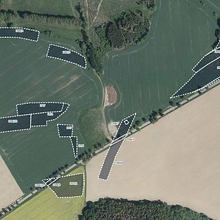 Prodej zemědělské půdy 9973 m² Křešín