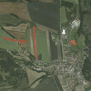 Prodej zemědělské půdy 32195 m² Městečko Trnávka