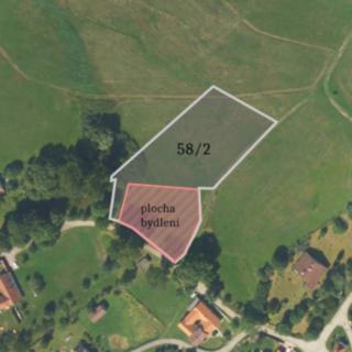Prodej stavební parcely 5 562 m² Nový Rychnov