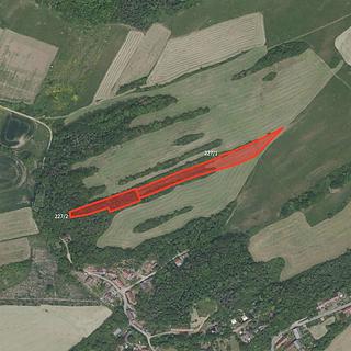 Prodej louky 9239 m&sup2; Nesvačily