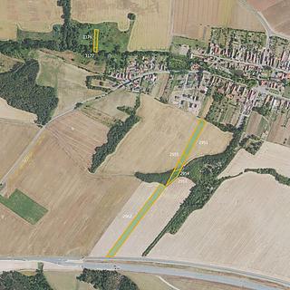 Prodej zemědělské půdy 14 222 m² Nesuchyně