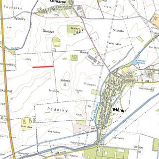 Prodej zemědělské půdy 7 091 m² Měnín
