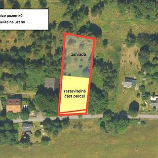 Prodej stavební parcely 2 981 m² Mikulášovice Salmov