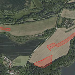 Prodej zemědělské půdy 24975 m&sup2; Vidice