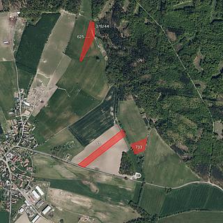Prodej zemědělské půdy 30 742 m² Borek