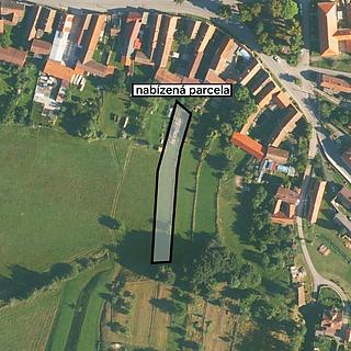Prodej stavební parcely 1 286 m² Budislav