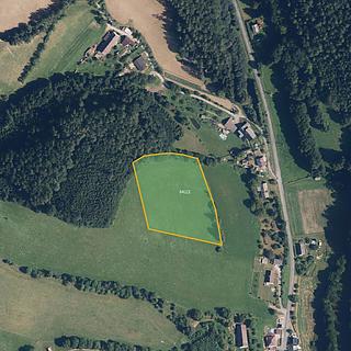 Prodej louky 9 619 m² Ruda nad Moravou Hostice